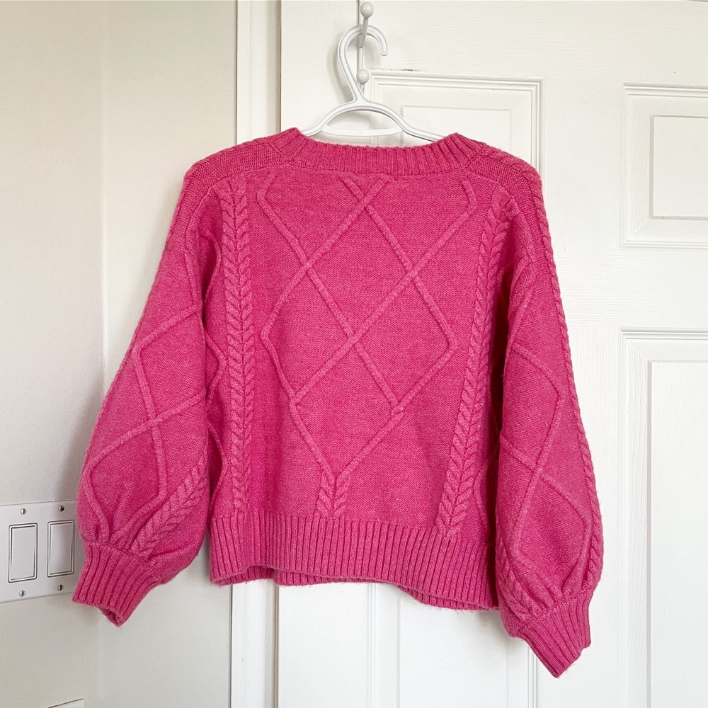 Line & Dot Knit Sweater - Picture 2 of 4